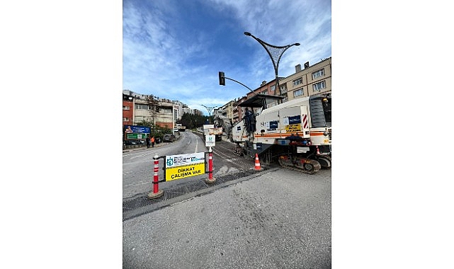 Santral Rampası&rsquo;ndaki &ccedil;alışma  bug&uuml;n tamamlanacak
