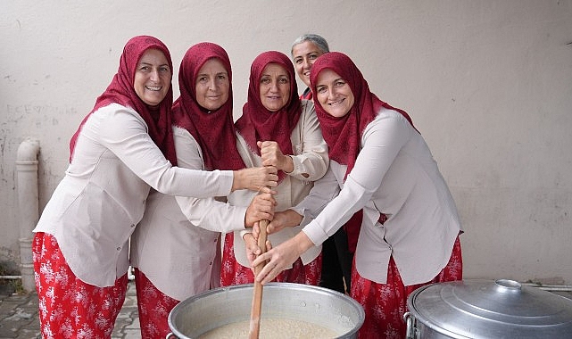 Saray Keşkek Şenliği&rsquo;nde Buluştu