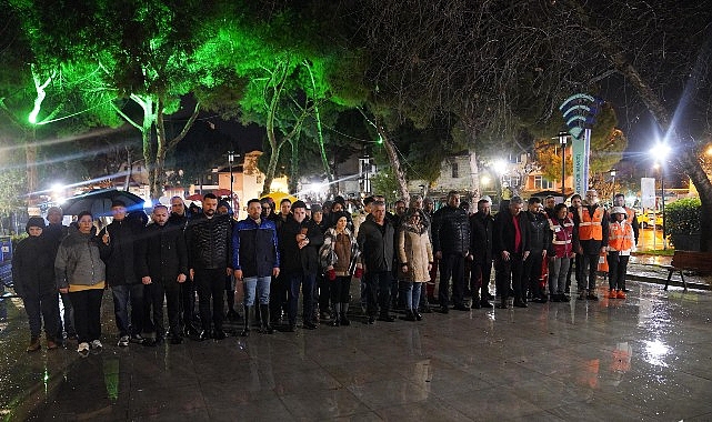 Seferihisar 6 Şubat&rsquo;ı unutmadı