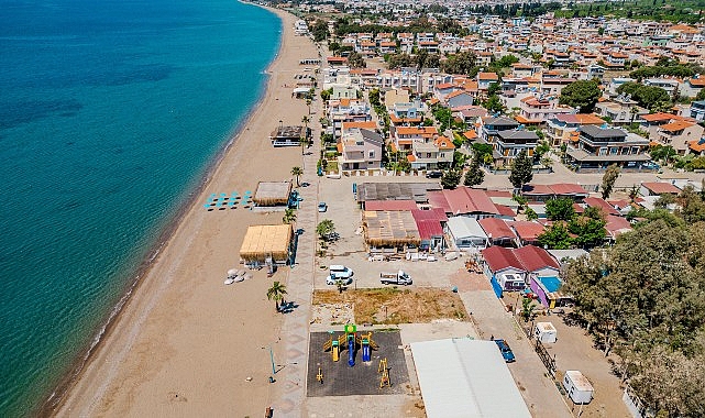 Seferihisar Belediyesi&rsquo;nden &Uuml;rkmez&rsquo;e denize sıfır sosyal tesis