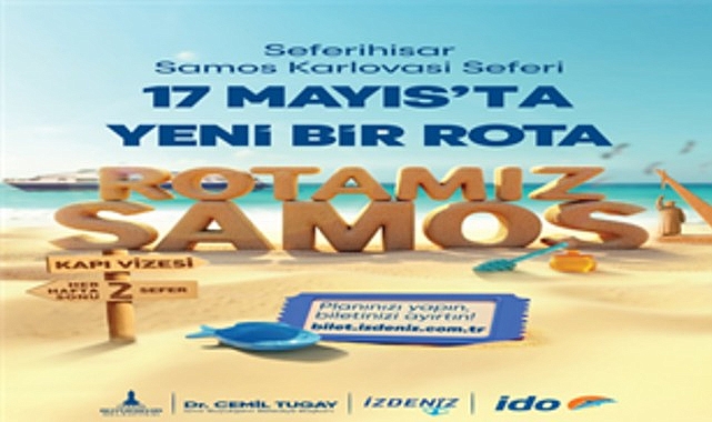 Seferihisar Samos seferleri 17 Mayıs&rsquo;ta başlıyor