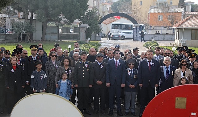 Seferihisar'da &Ccedil;anakkale Şehitleri anıldı