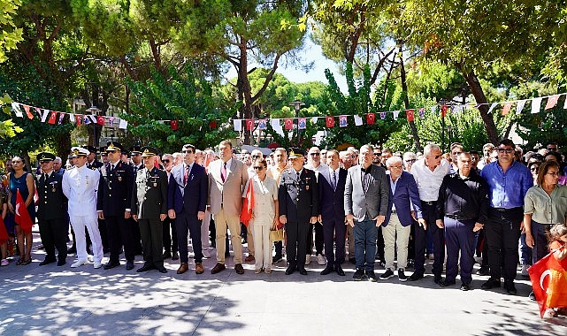 Seferihisar&rsquo;ın Kurtuluşu&rsquo;nun 103. yılı t&ouml;renle kutlandı