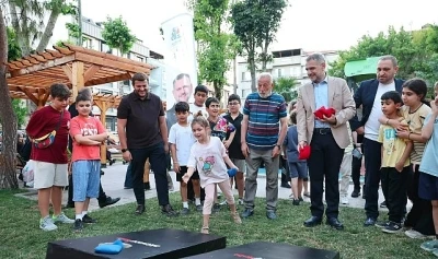 Şehit Yıldırım &Ouml;zbir Parkı baştan sona yenilendi