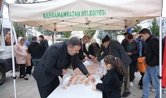 Şehitler İ&ccedil;in Lokma İkram Edildi