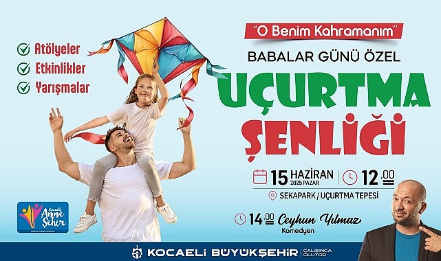 Sekapark'ta u&ccedil;urtmalar babalar i&ccedil;in u&ccedil;acak