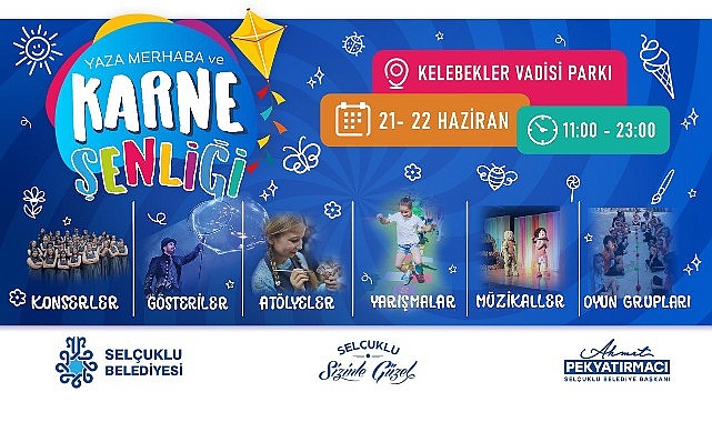 Sel&ccedil;uklu Belediyesi&rsquo;nden &Ccedil;ocuklara &Ouml;zel Karne Şenliği