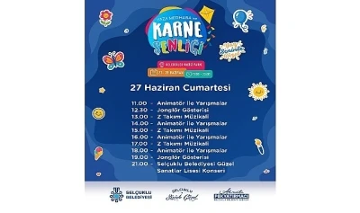 Sel&ccedil;uklu&rsquo;da Hafta Sonu Karne Şenliği ile Ge&ccedil;ecek