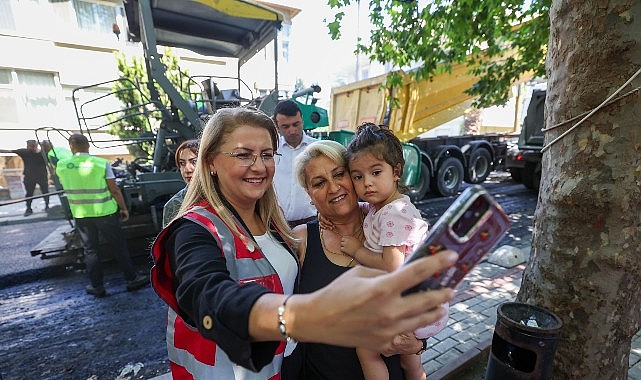 Şenlikk&ouml;y&rsquo;&uuml;n sokakları yenileniyor.