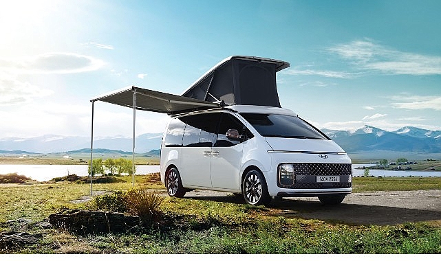 Seyahat &Ouml;zg&uuml;rl&uuml;ğ&uuml;ne Yeni Bir Bakış: Hyundai STARIA Camper Concept