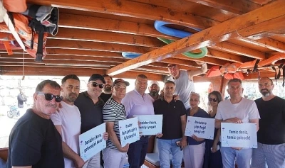 Sığacık K&ouml;rfezi&rsquo;nin geleceği i&ccedil;in tek ses