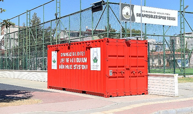 Sırameşeler&rsquo;e Afet ve Acil Durum M&uuml;dahale İstasyonu kuruldu