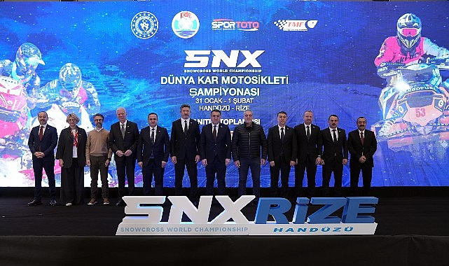 SNX T&uuml;rkiye D&uuml;nya Kar Motosikleti Şampiyonası   Rize Hand&uuml;z&uuml;&rsquo;nde