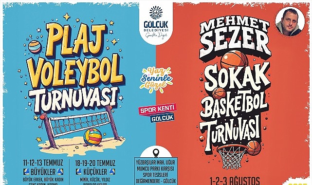 Spor kenti G&ouml;lc&uuml;k&rsquo;te yaz turnuvaları başlıyor
