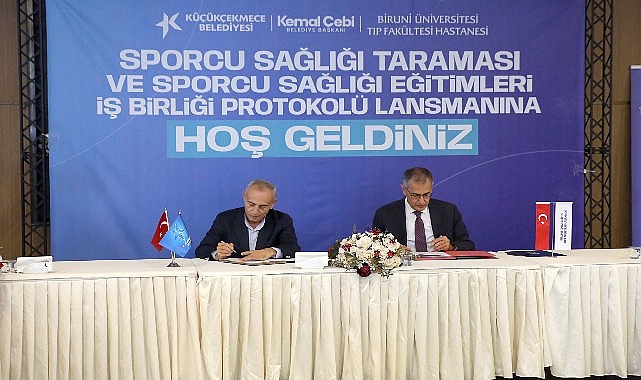 Sporcu Sağlığı Taraması ve Sporcu Sağlığı Eğitimleri İşbirliği Protokol&uuml;&rsquo;n&uuml;n Lansmanı Yapıldı