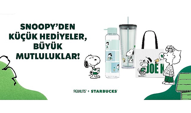 Starbucks&rsquo;tan Joe Kind Snoopy Koleksiyonu