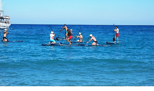 Sup Cup ş&ouml;leni Kemer&rsquo;de başladı