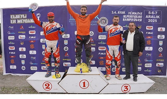 S&uuml;per Enduro Sezonu İznik'te Tamamlandı