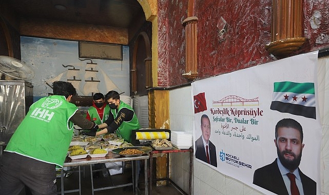 Suriye Rakka&rsquo;da B&uuml;y&uuml;kşehir&rsquo;le iftar bereketi