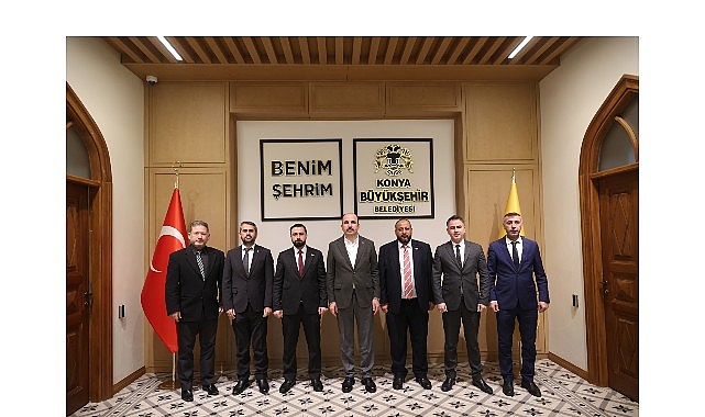 Suriyeli Heyet Başkan Altay&rsquo;ı Ziyaret Etti, &ldquo;Konya Modeli Belediyecilik&rdquo; Hizmetlerini İnceledi