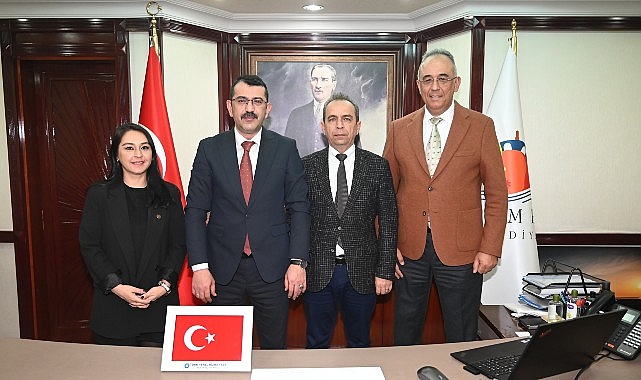 Tabakoğlu&rsquo;ndan Başkan Topaloğlu&rsquo;na ziyaret