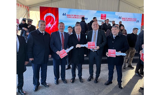 TBB&rsquo;den Milas Belediyesi&rsquo;ne Paletli Ekskavat&ouml;r Hibesi