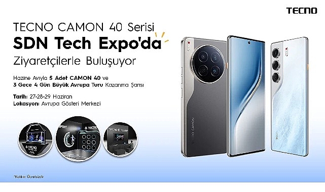 TECNO, CAMON 40 Premier 5G ve CAMON 40 Pro 5G  T&uuml;rkiye lansmanına geri sayım başladı!