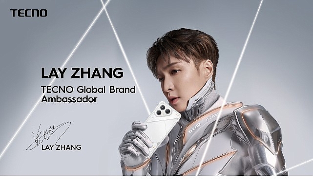 TECNO, Pop&uuml;ler K&uuml;lt&uuml;r İkonu Lay Zhang ile Global Marka El&ccedil;iliği İş Birliğini Yeniledi!