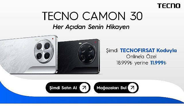 TECNO T&uuml;rkiye online satış kanalını duyurdu!