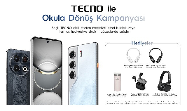 TECNO&rsquo;dan Okula D&ouml;n&uuml;ş Kampanyası: Yeni D&ouml;neme Teknolojiyle Başla!