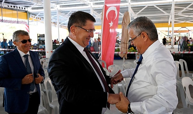 Tekirova kapalı pazar yeri a&ccedil;ıldı