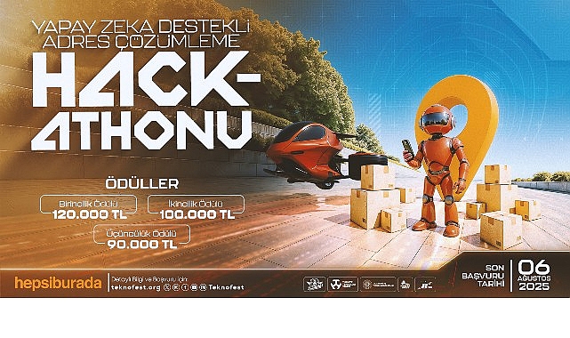 TEKNOFEST Yapay Zeka Destekli Adres &Ccedil;&ouml;z&uuml;mleme Hackathon Yarışması Başvuruları Devam Ediyor