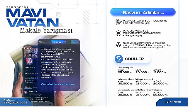 TEKNOFEST&rsquo;te Mavi Vatan Ruhunu Keşfetmeye Hazır mısın?