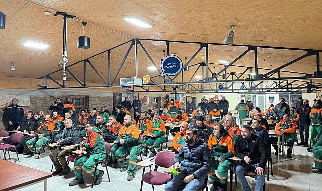 Temizlik Emek&ccedil;ilerine Yeni Yıl Ziyareti