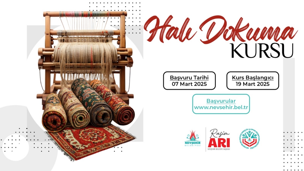 Nevşehir&rsquo;de Halı Dokuma Kursu Başvuruları Başladı
