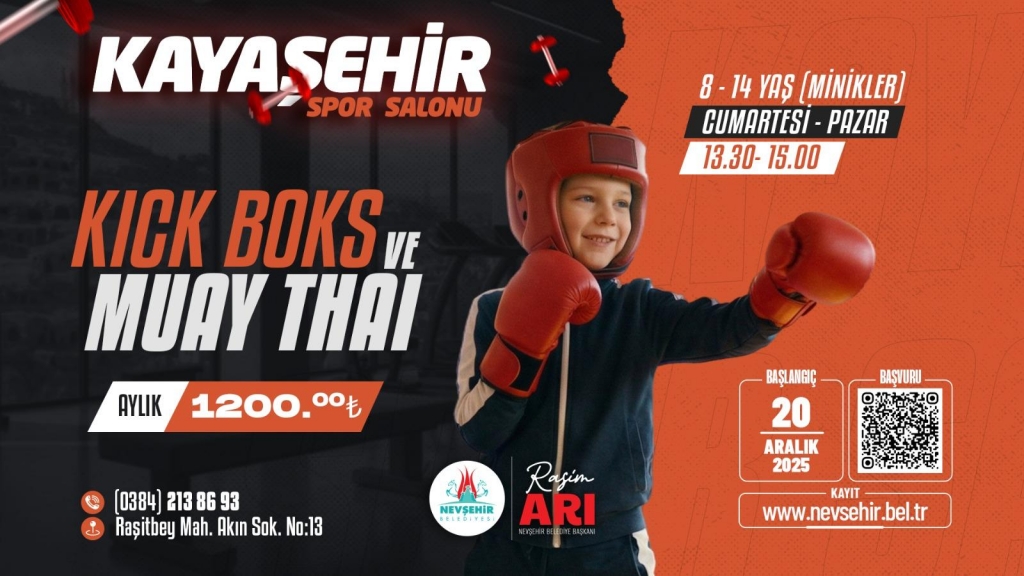 Nevşehir&rsquo;de Kick Boks ve Muay Thai Kursları Başlıyor
