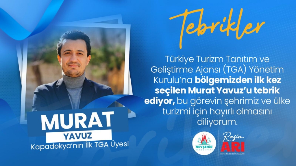 Murat Yavuz, TGA Y&ouml;netim Kurulu&rsquo;na Se&ccedil;ildi