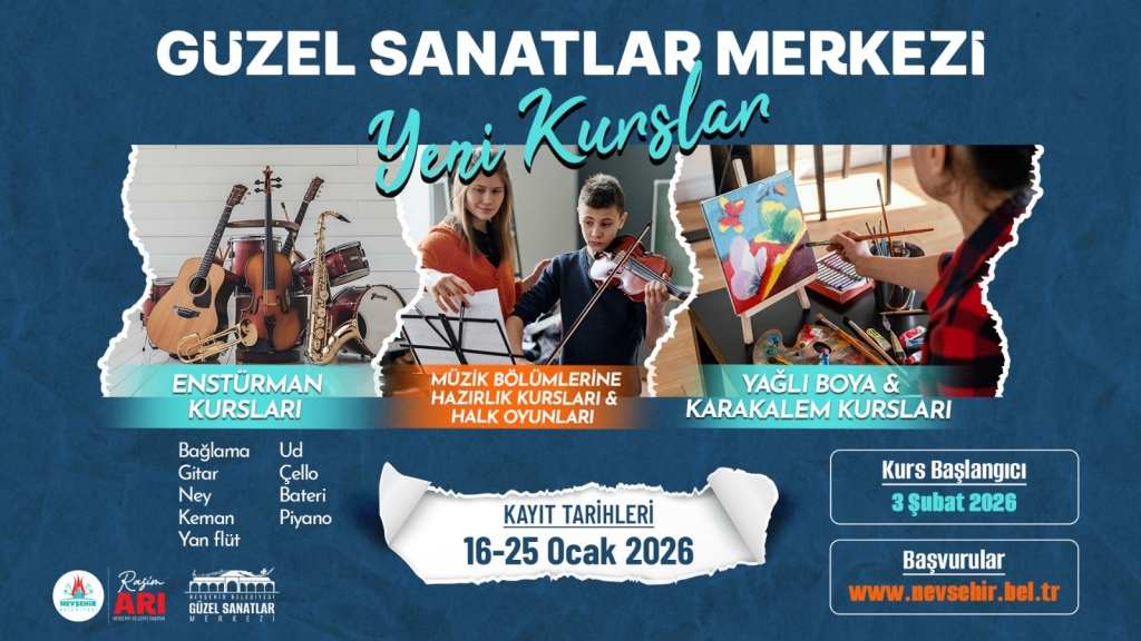 Nevşehir&rsquo;de Sanat Dolu Yeni D&ouml;nem