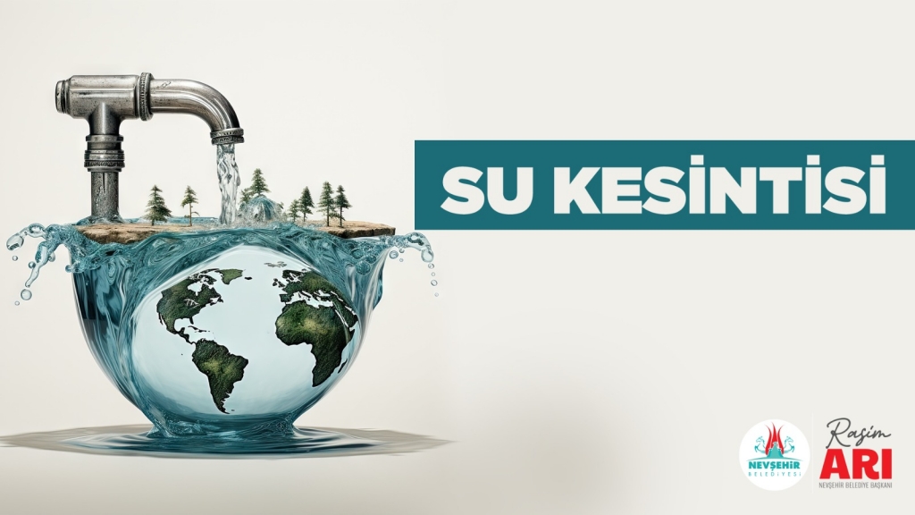 Nevşehir&rsquo;de G&uuml;zelyurt Mahallesinde Planlı Su Kesintisi
