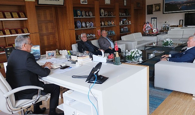 Tıraş&rsquo;tan Başkan Topaloğlu&rsquo;na ziyaret