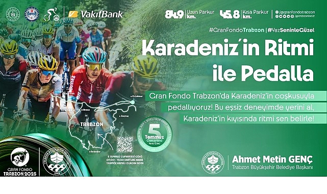 Trabzon&rsquo;da bisiklet yarışı i&ccedil;in heyecan dorukta