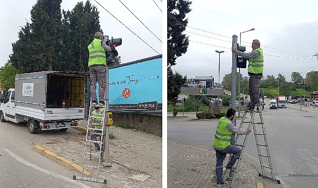 Trafik ışıkları bakım ve onarımdan ge&ccedil;iyor