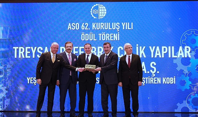 Treysan &ldquo;Yeşil D&ouml;n&uuml;ş&uuml;m Kapasitesini En &Ccedil;ok Geliştiren Firma&rdquo; se&ccedil;ildi
