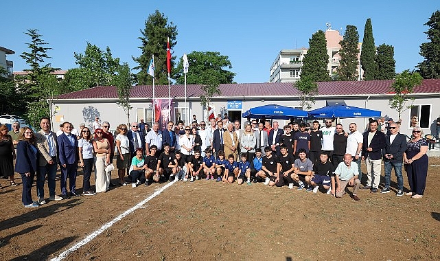 T&uuml;rk Futboluna Yıldızlar Yetiştiren Y&uuml;ce Spor&rsquo;un Tesisi Yenilendi