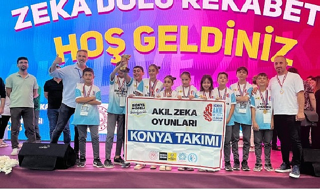 T&uuml;rkiye 7. Akıl ve Zeka Oyunları Finalleri&rsquo;ne Bu Yıl da Konyalı &Ouml;ğrenciler Damga Vurdu
