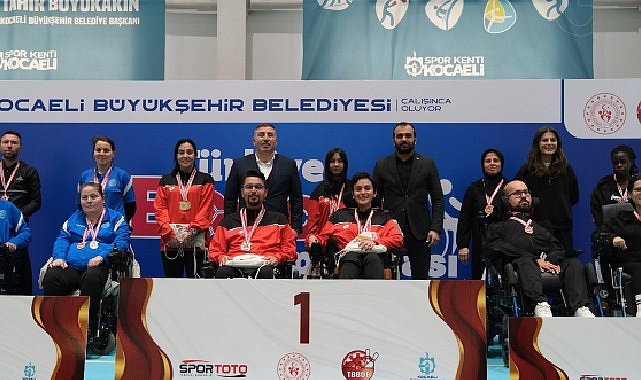 T&uuml;rkiye Boccia Şampiyonası&rsquo;nda Kocaeli r&uuml;zgarı esti