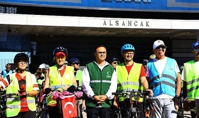 T&uuml;rkiye Genelinde Eş Zamanlı &lsquo;&lsquo;Geleneksel Yeşilay Bisiklet Turu&rsquo;&rsquo; Ger&ccedil;ekleştirildi