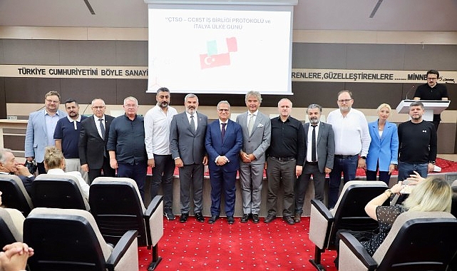 T&uuml;rkiye-İtalya Ekonomik İş Birliğinde Yeni Adım: &Ccedil;erkezk&ouml;y&rsquo;de Stratejik Protokol İmzalandı