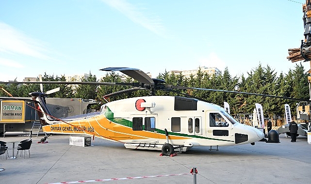 T&uuml;rkiye&rsquo;nin ilk yerli yangın s&ouml;nd&uuml;rme helikopteri tanıtıldı