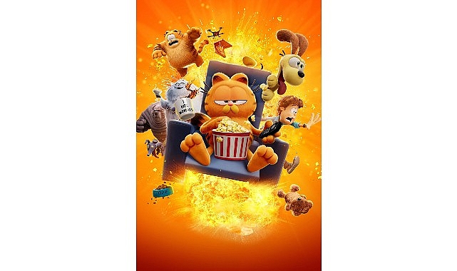 TV+ ile A&ccedil;ık Havada Sinema, &ldquo;The Garfield Movie&rdquo; 29 Temmuz&rsquo;da Yapı Kredi bomontiada&rsquo;da